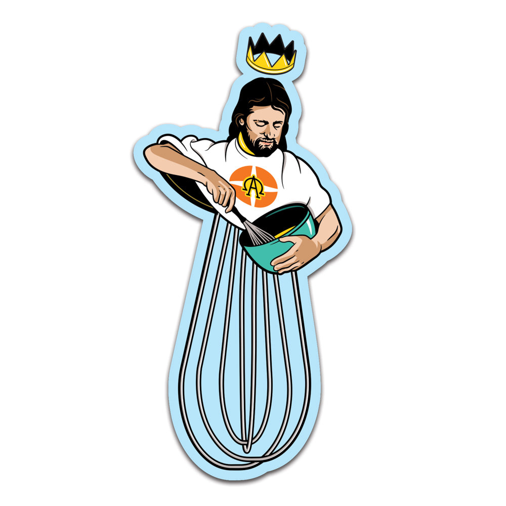 Eggbeater Jesus Magnet