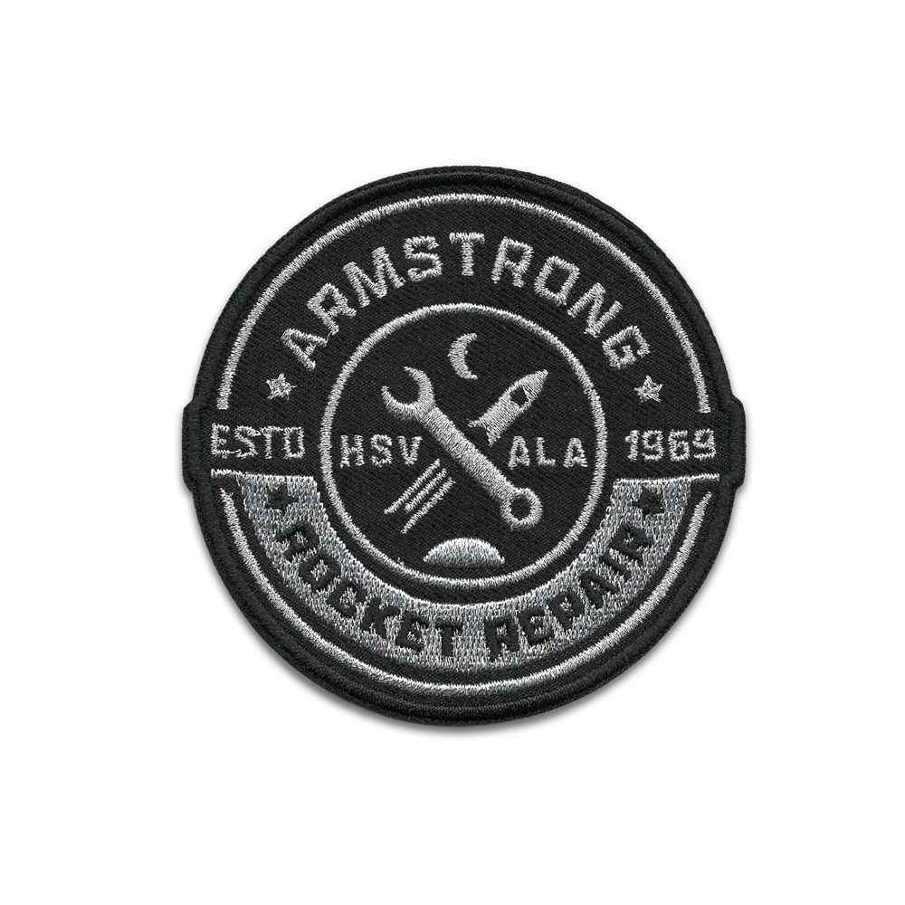 Armstrongs Rocket Repair Iron-On Patch