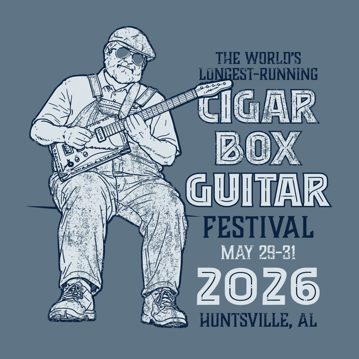 2026 Cigar Box Guitar Festival (SHIPS 06/27/26)