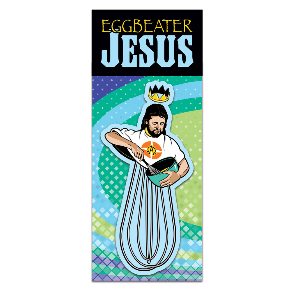 Eggbeater Jesus Magnet