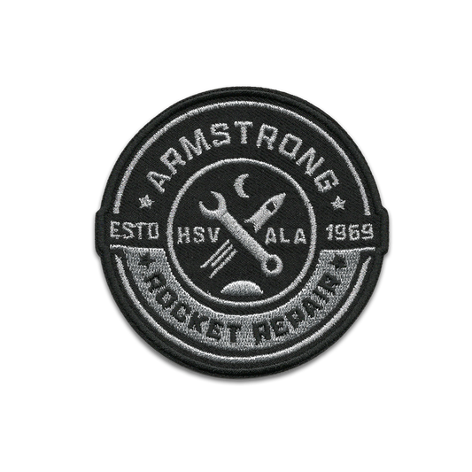 Armstrongs Rocket Repair Iron-On Patch