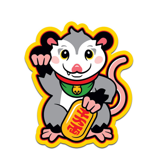 Lucky Possum Sticker