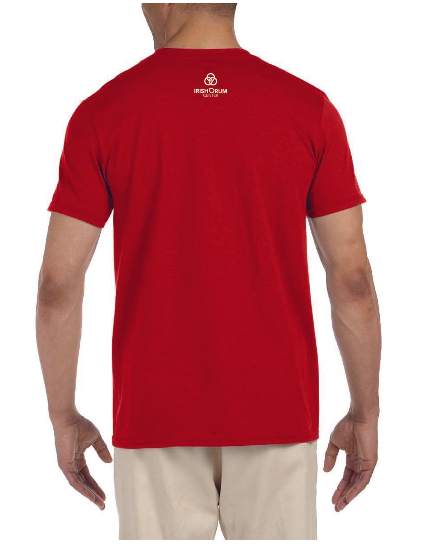 Red Irish Drum Center Shirts