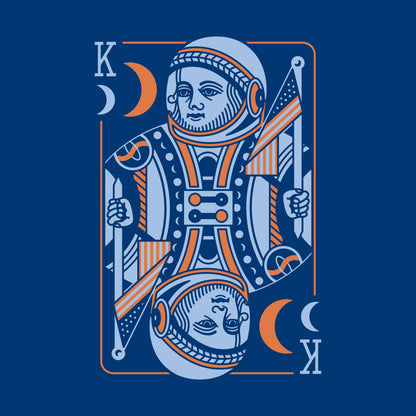 Thumbnail of "King of Moons" playing card on blue background